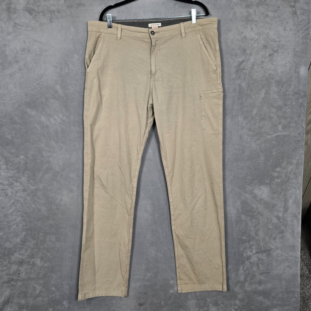 Carbon 2 Cobalt calibrated cargo Pants Mens 36x32 (fit 38x32) beige lightweight